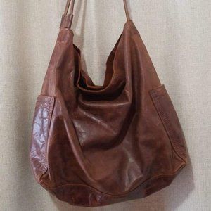 Rough & Tumble, rustic pecan Kirigami real leather